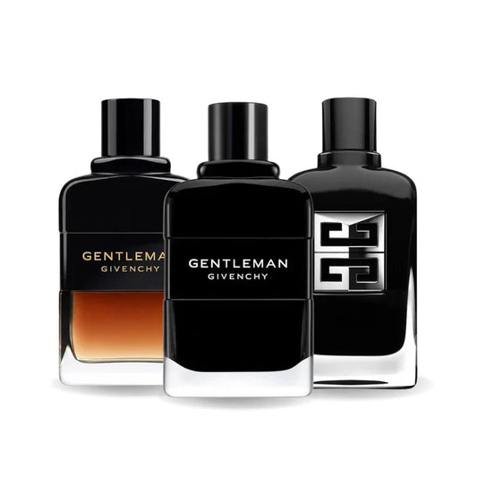 3 Perfumes Givenchy Gentleman, Givenchy Gentleman Reserve Privée & Givenchy Gentleman Society [BUY 1, GET 3]