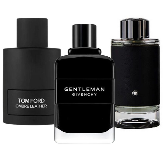 3 Perfumes Tom Ford Ombre Leather, Givenchy Gentleman & Montblanc Explorer [BUY 1, GET 3]